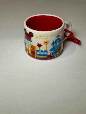 Starbucks Disney Parks Hollywood Studios You Are Here Mug Ornament Mini Cup
